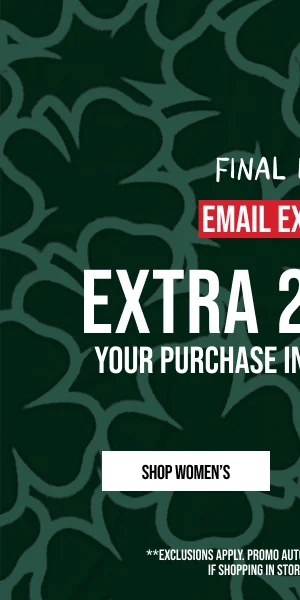Extra 25% off Shop Women's
