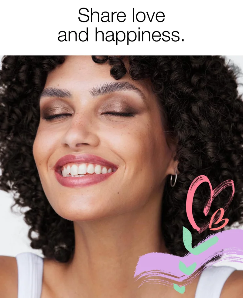 Share love and happiness.