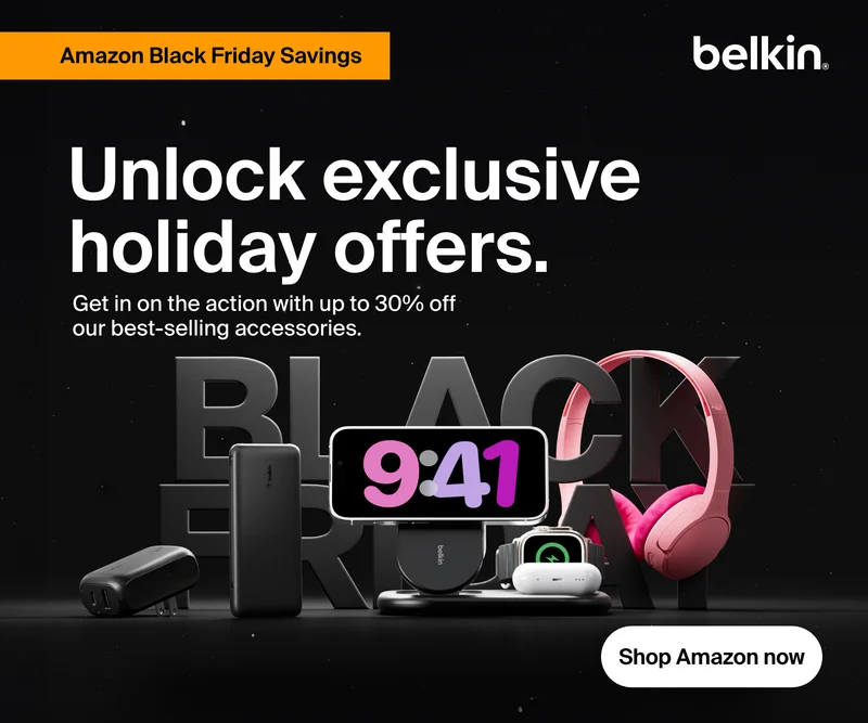 Get gifting with Belkin on Amazon.