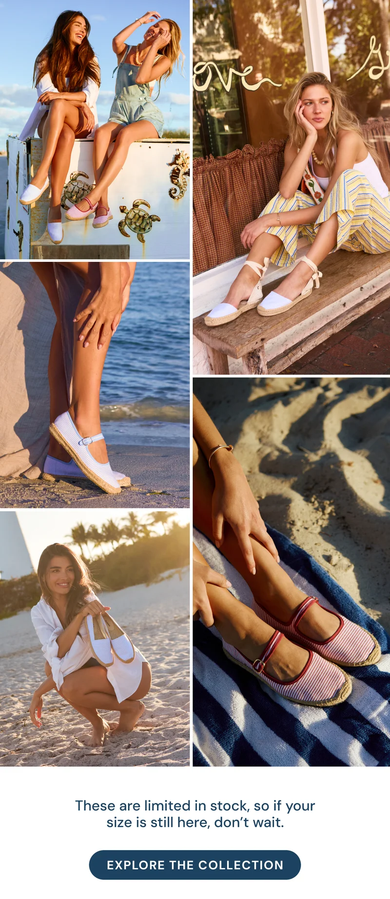 These are limited in stock, so if your size is still here, don’t wait. [explore the collection]