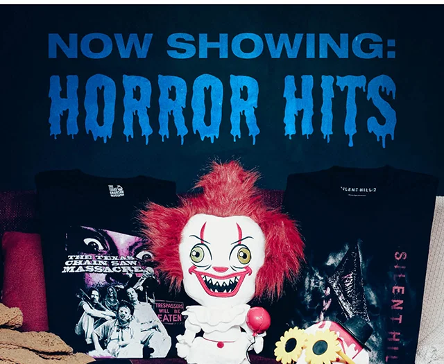 Now Showing Horror Hits. Shop Now