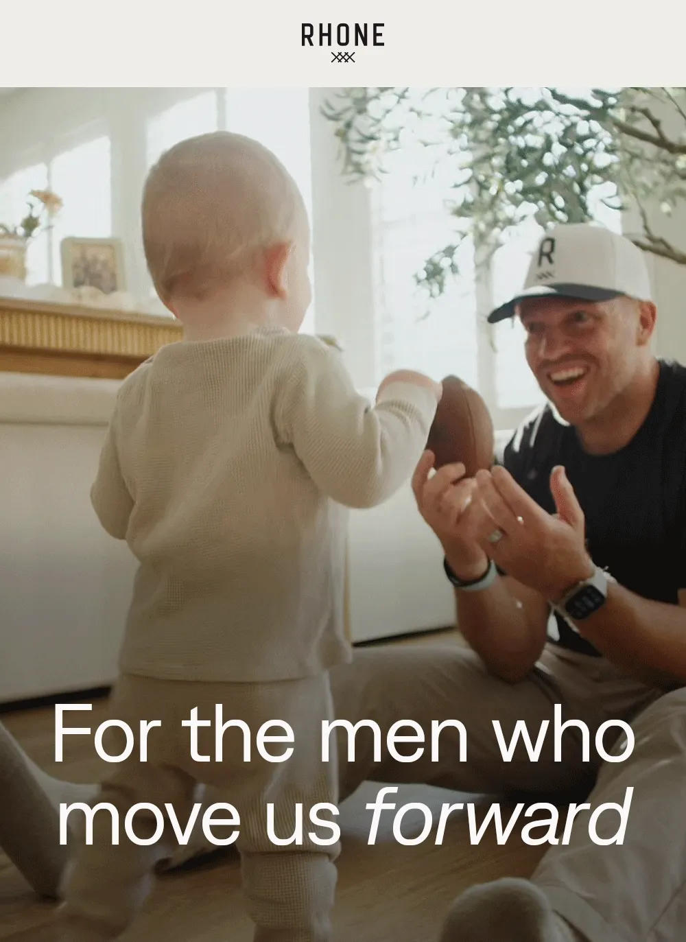 For the men who move us forward