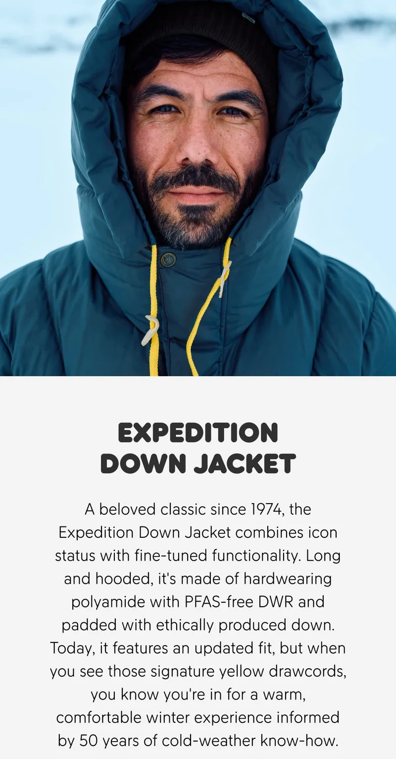 Expedition Down Jacket M