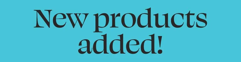 New products added!