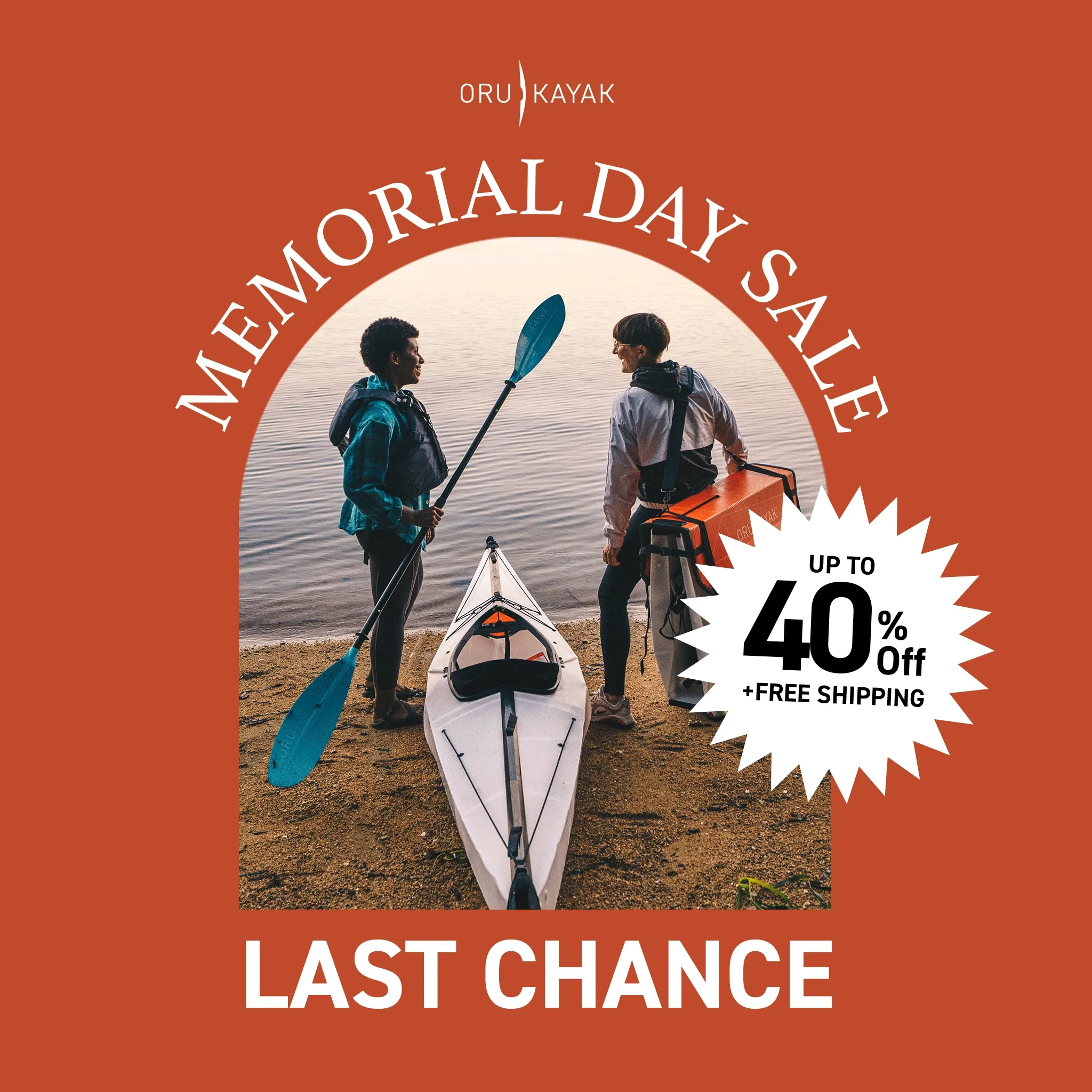 Memorial Day Sale: Up to 40% Off Sitewide
