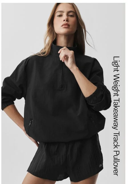 Light Weight Takeaway Track Pullover