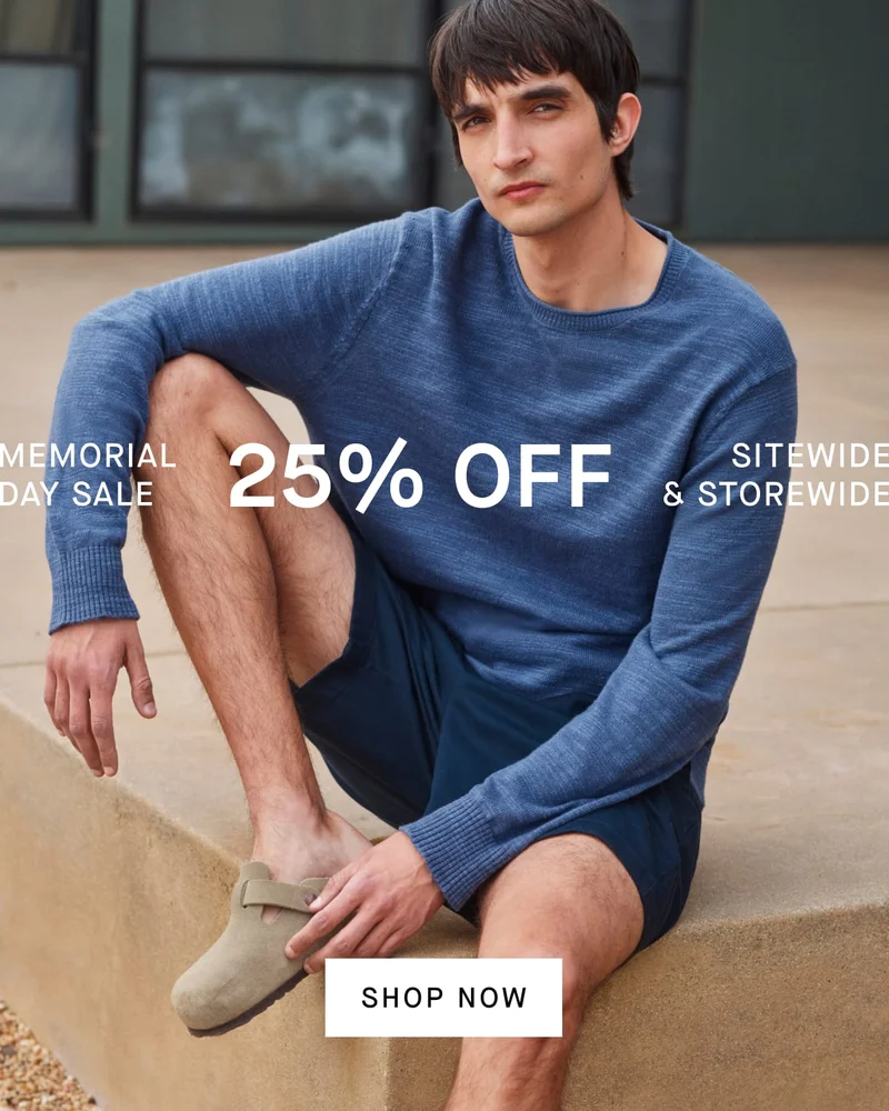 Memorial Day Sale 25% Off Sitewide & Storewide