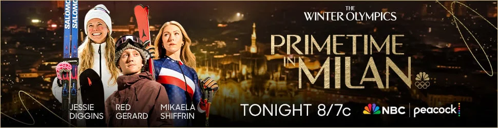 Primetime In Milan Tonight at 8:00p ET on NBC & Peacock