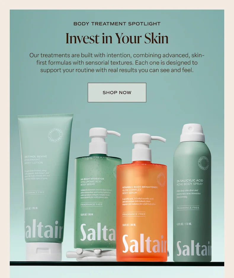 Body Treatment Feature