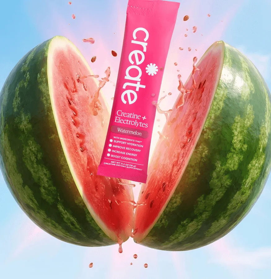 Our juiciest, most-refreshing flavor of NEW Creatine + Electrolytes. Now available on shelves at Target.