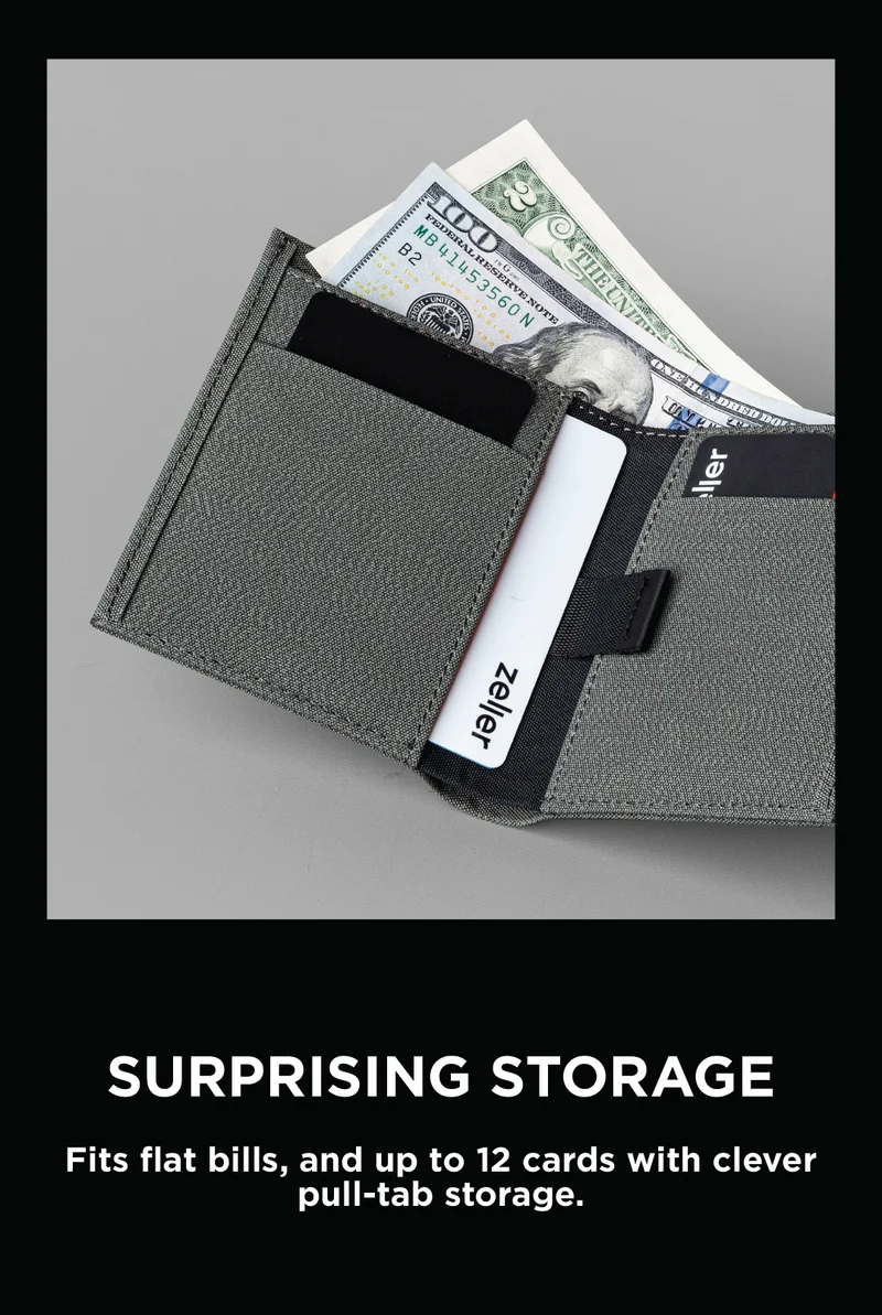 ark bifold cash wallet features