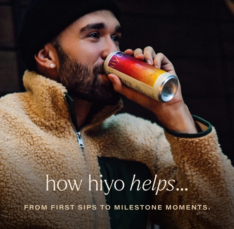 how hiyo helps... from first sips to milestone moments.