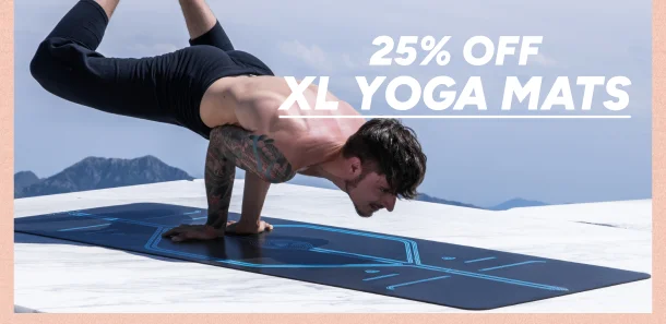 25% off XL Yoga Mats
