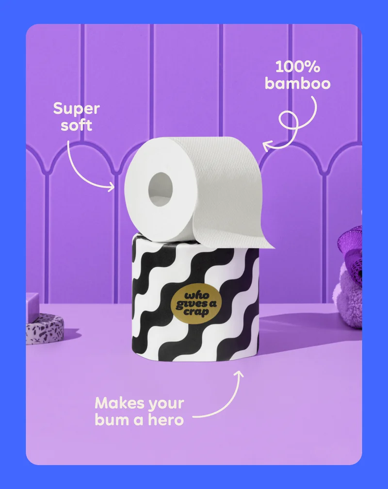 Super soft, 100% bamboo, makes your bum a hero