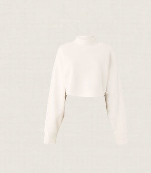 cropped serenity coverup ivory