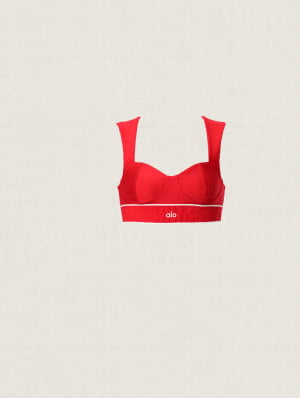 airlift alignment bra bright red white
