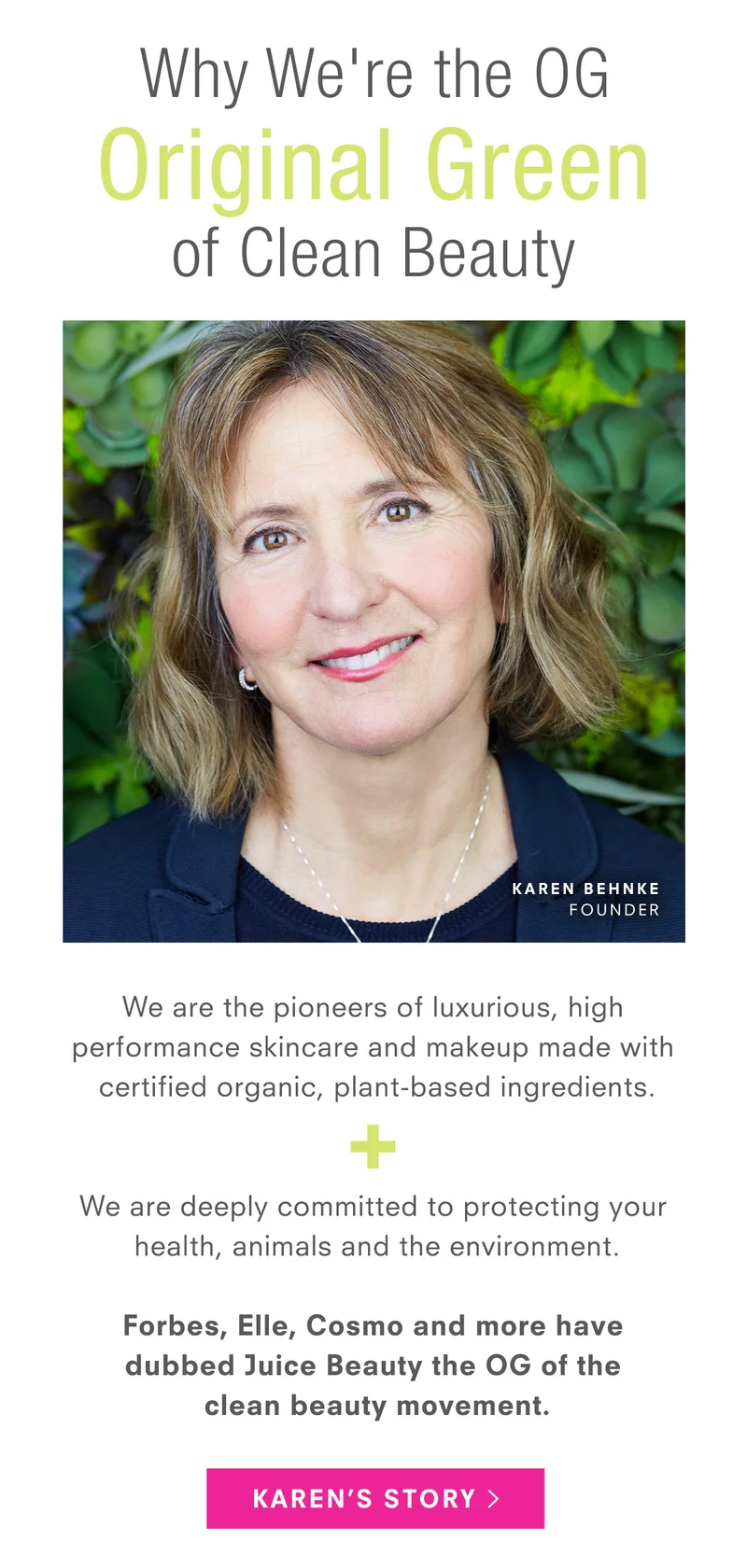 Why We're the OG "Original Green" of Clean Beauty