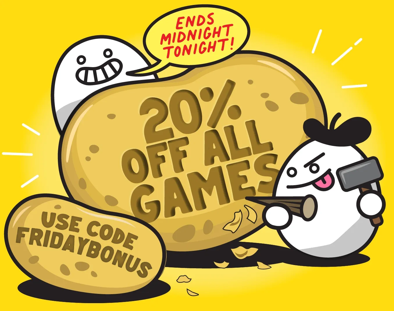20% OFF ALL GAMES