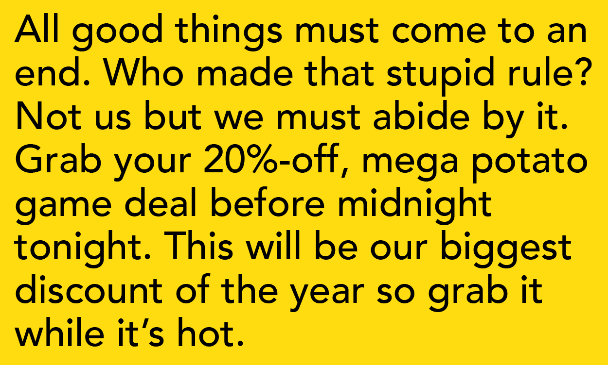 20% off
