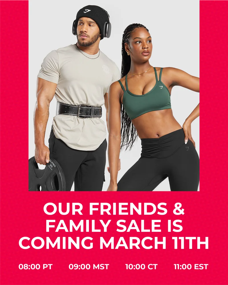 OUR FRIENDS & FAMILY SALE IS COMING MARCH 11th