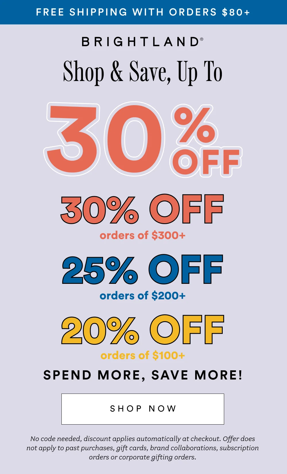 Shop and Save!