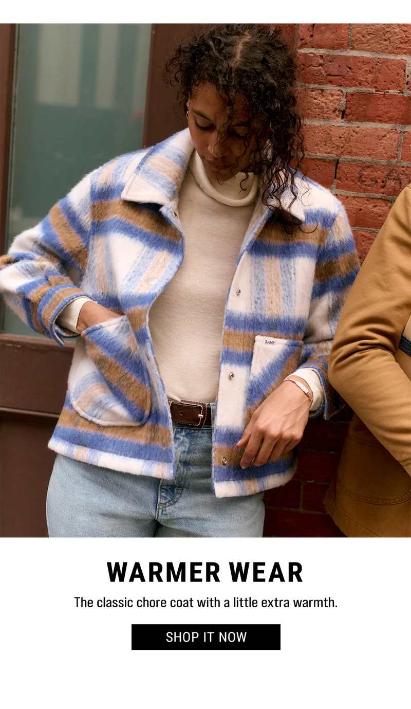 Warmer Wear. The classic chore coat with a little extra warmth. Shop it now.