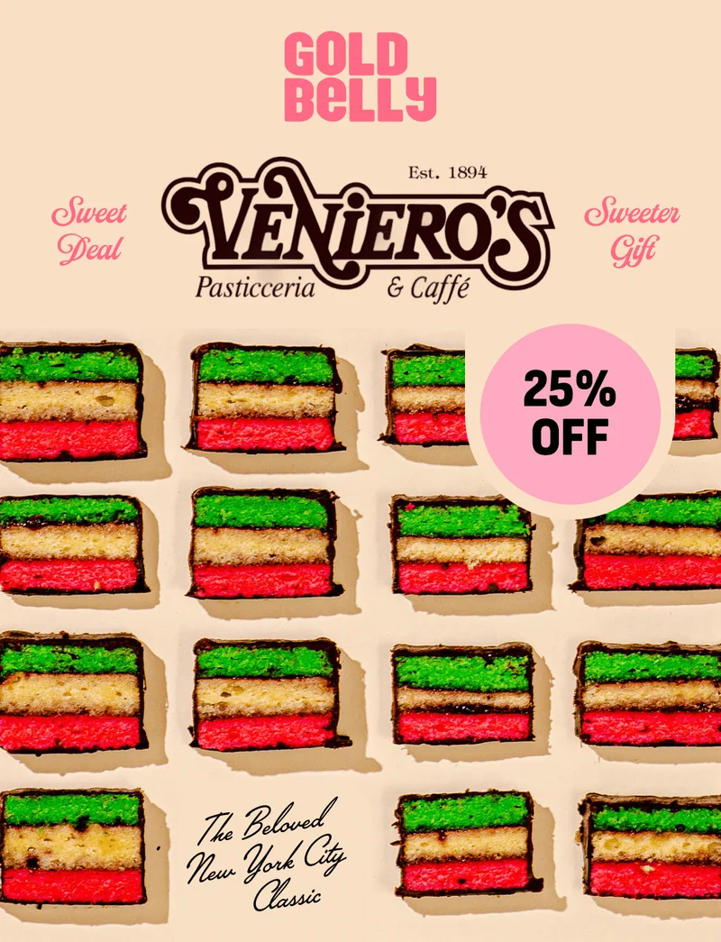 25% Off Veniero's 25% Off Veniero's