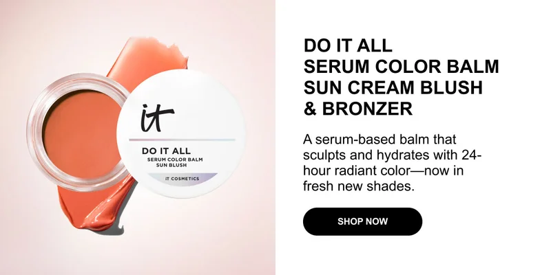 DO IT ALL SERUM COLOR BALM SUN CREAM BLUSH & BRONZER