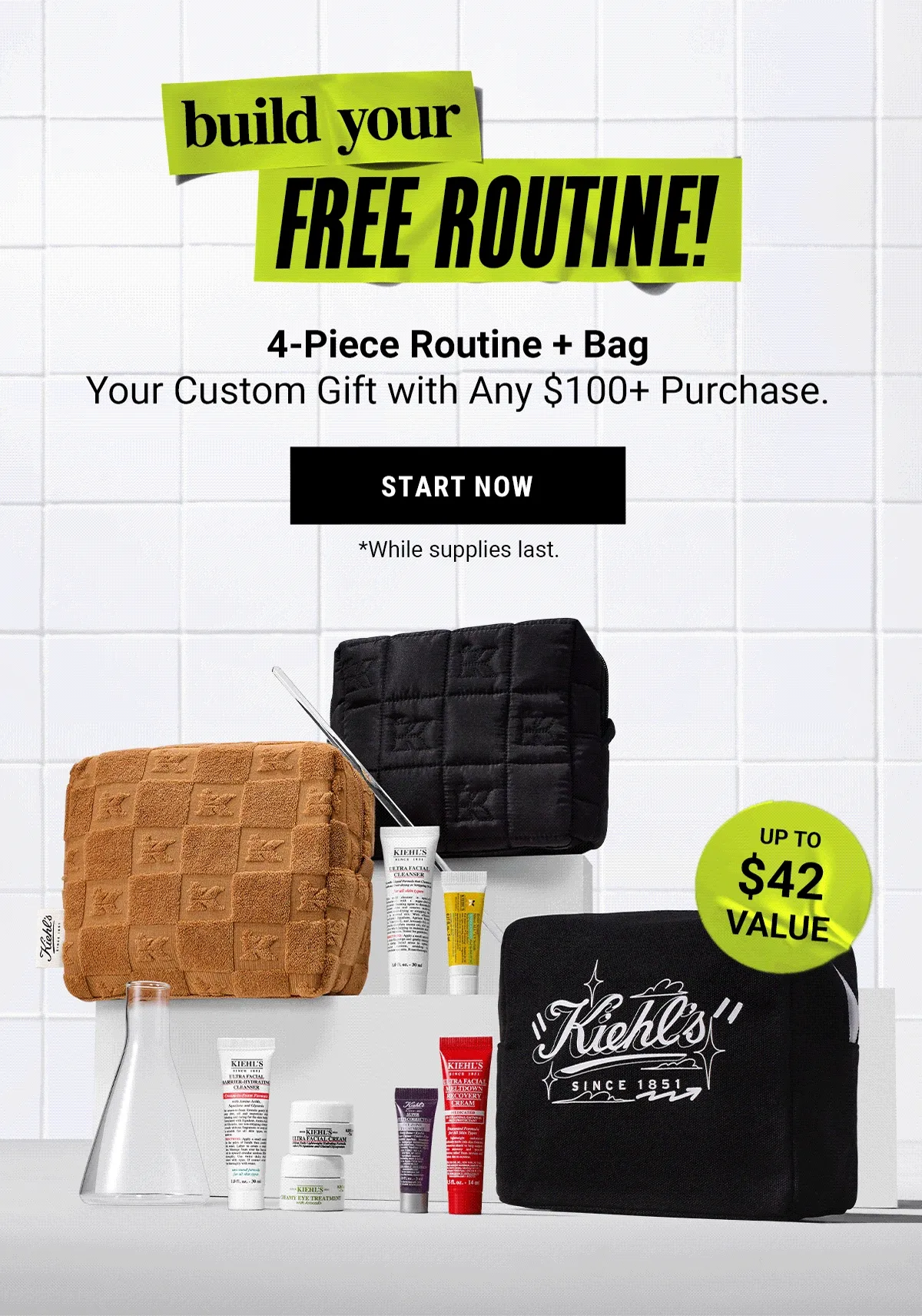 build your FREE ROUTINE!