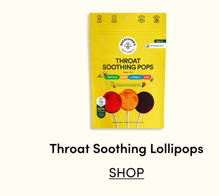 Kids Throat Soothing Lollipops