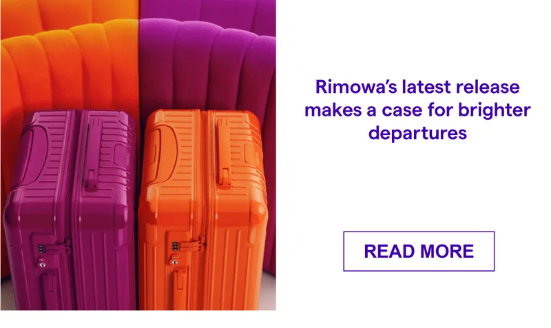 Rimowa’s latest release makes a case for brighter departures