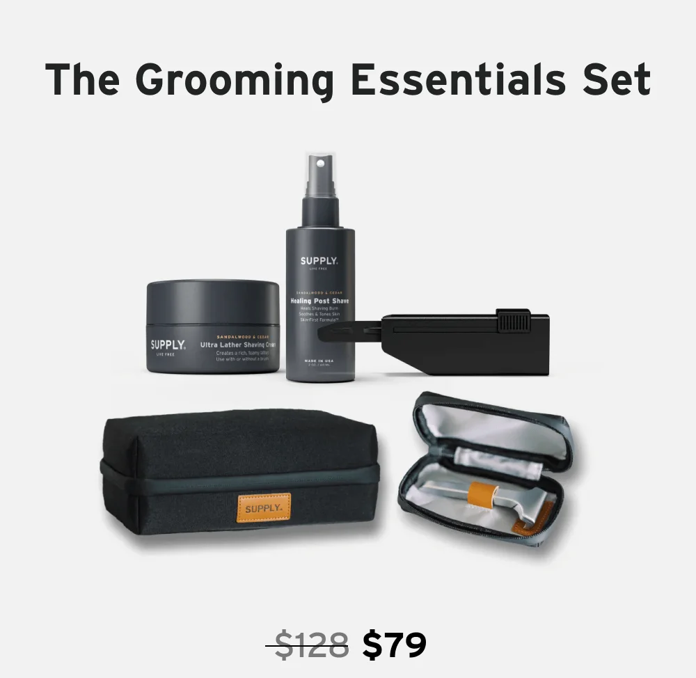 The Grooming Essentials Set [ Shop This Set ]