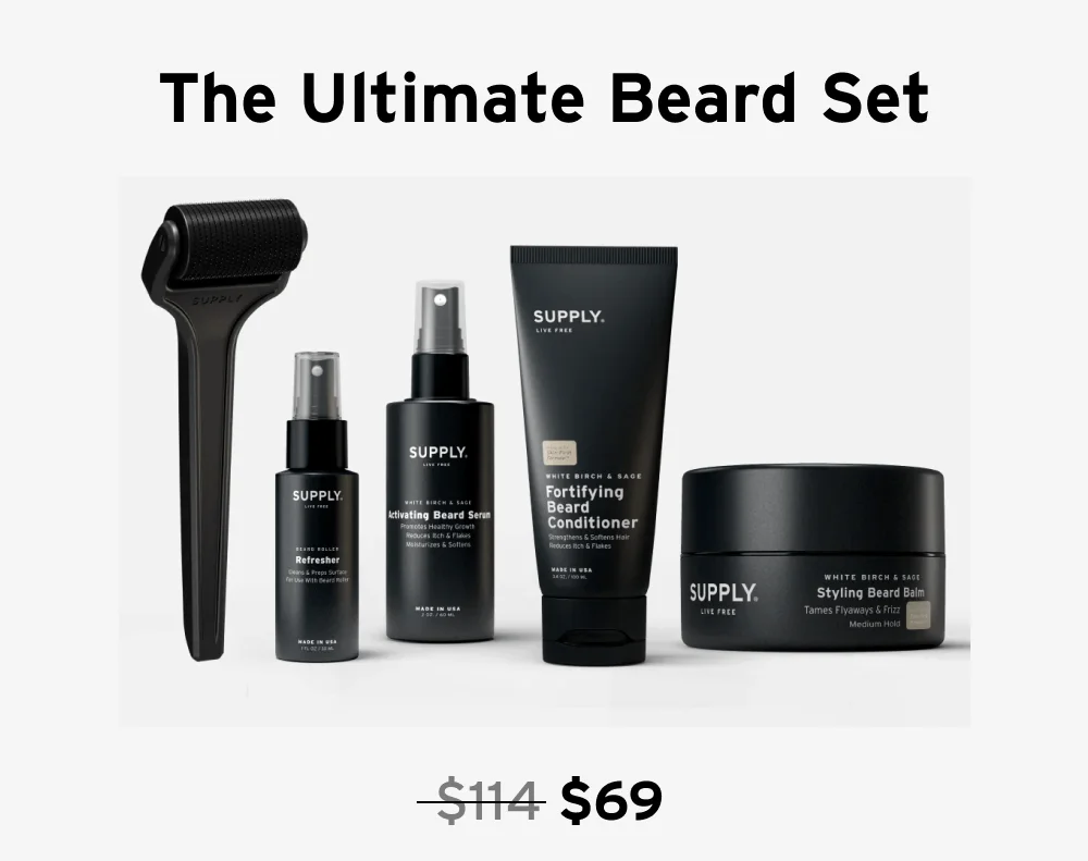 The Ultimate Beard Set [ Shop This Set ]