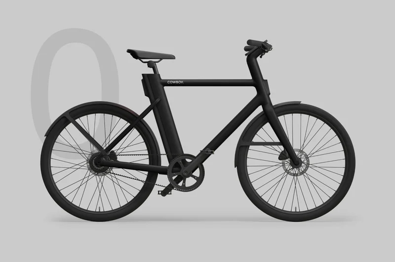 A photograph render of the Cowboy Cruiser ST Black