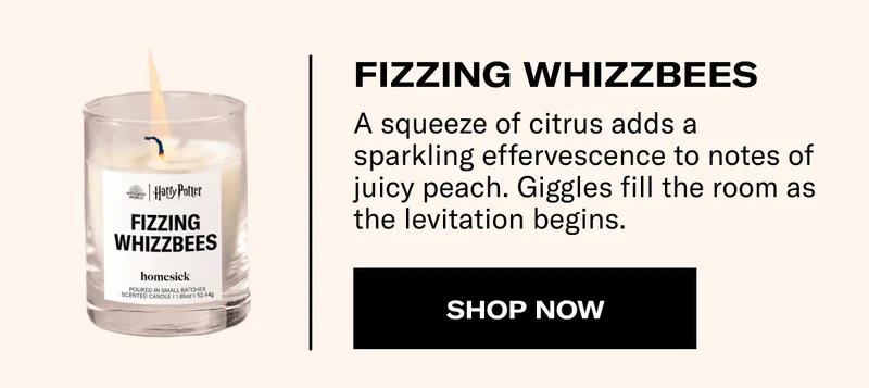 FIZZING WHIZZBEES | A squeeze of citrus adds a sparkling effervescence to notes of juicy peach. Giggles fill the room as the levitation begins. | SHOP NOW