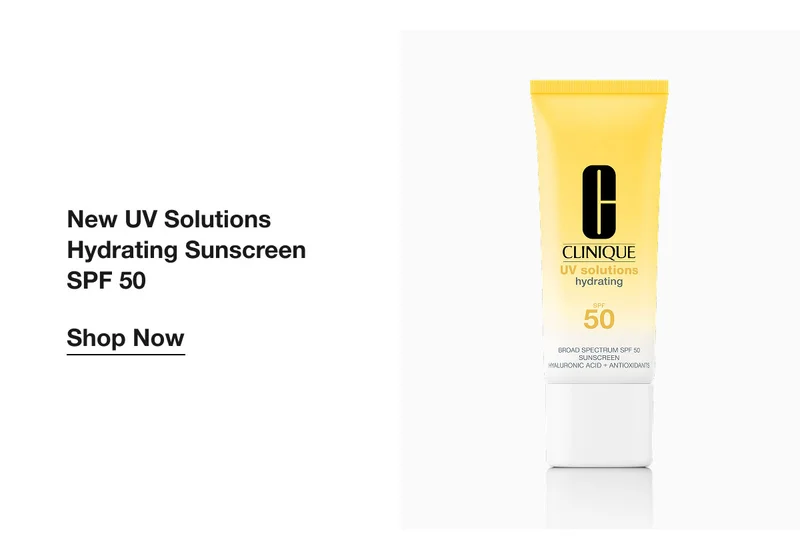 New UV Solutions Hydrating Sunscreen SPF 50 | Shop Now