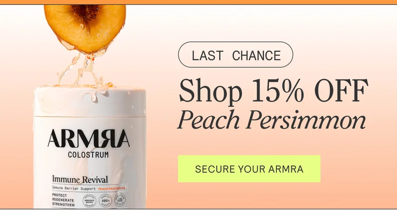 LAST CHANCE Shop 15% OFF Limited Edition Peach Persimmon