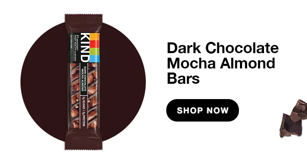 Dark Chocolate Mocha Almond Nut Bars