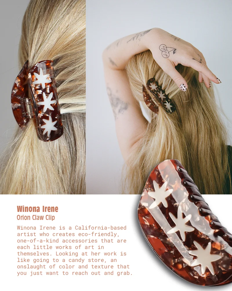 Winona Irene | Orion Claw Clip