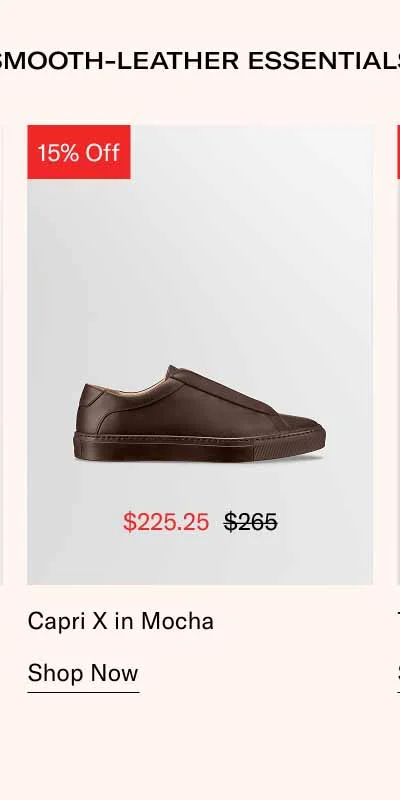 Capri X  in Mocha. Shop Now