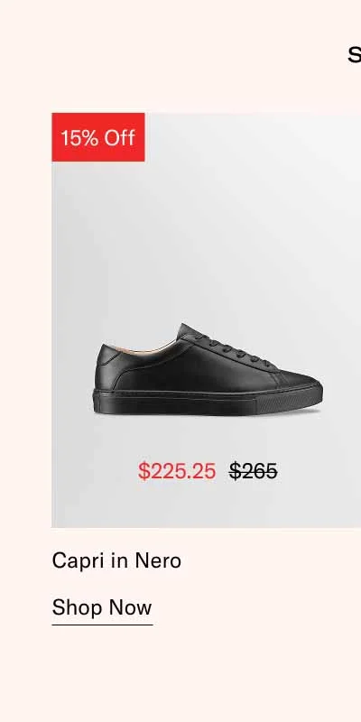 Capri in Nero. Shop Now