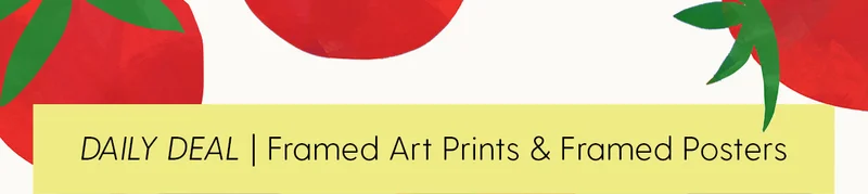 DAILY DEAL: Framed Art Prints & Framed Posters
