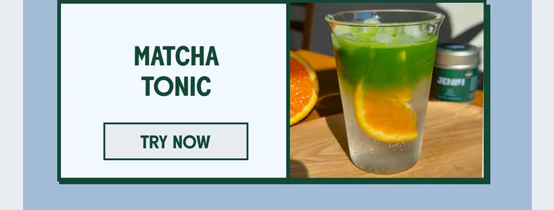 Matcha tonic