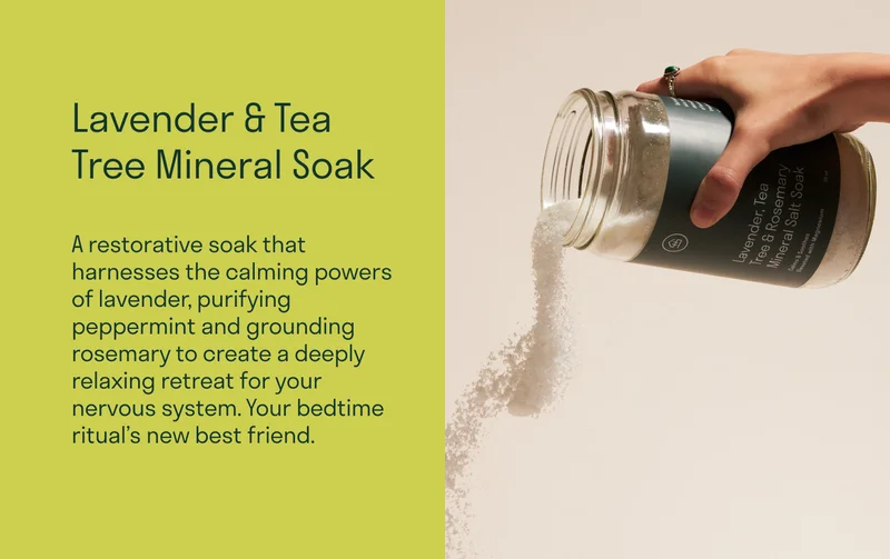 Lavender & Tea Tree Mineral Soak
