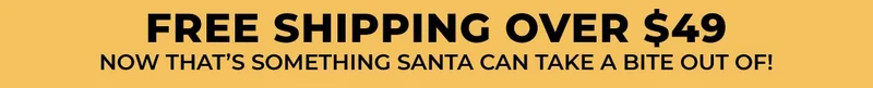 Moon Cheese | Free Shipping over $49 | Now that's something Santa can take a bite out of!