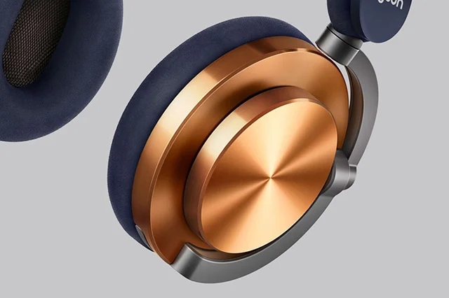 Dyson OnTrac headphones in CNC Copper