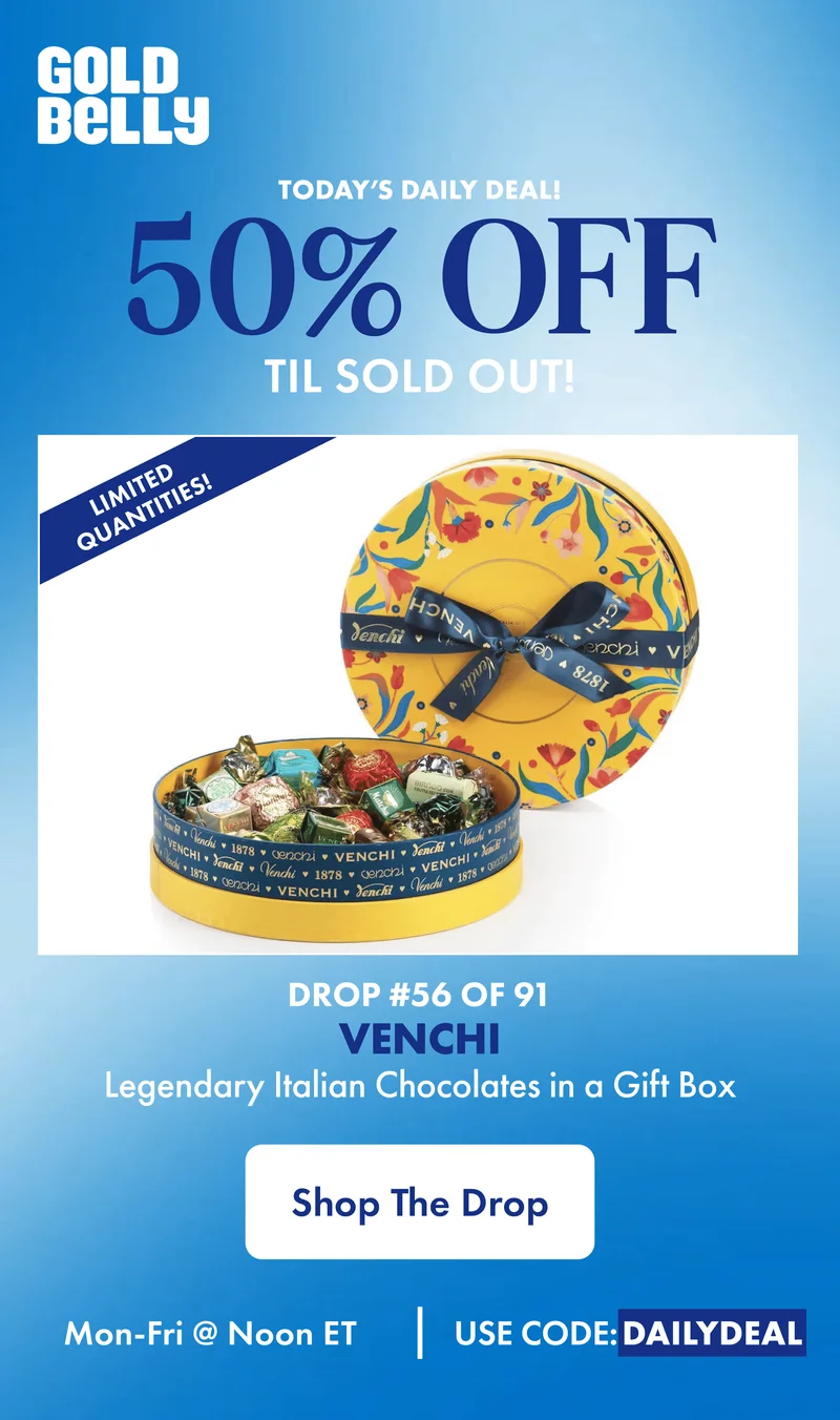 50% off one iconic food every day! 50% off one iconic food every day!