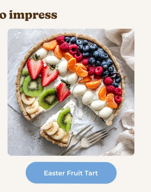 Easter Fruit Tart recipe
