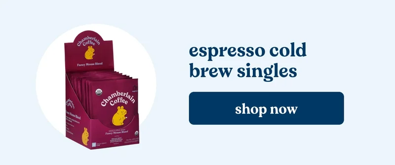 espresso cold brew singles