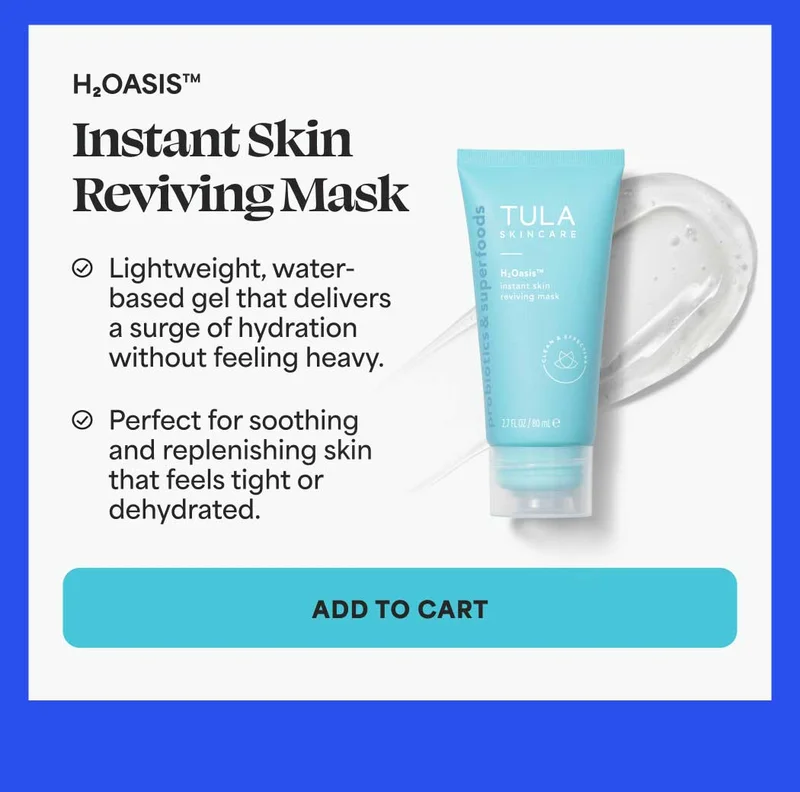 H20ASIS ™  Instant Skin Reviving Mask. ✅ Lightweight, water-  based gel that delivers a surge of hydration without feeling heavy. ✅ Perfect for soothing and replenishing skin  that feels tight or  dehydrated. -- ADD TO CART